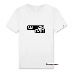 Vestiaire Maçonnique T-shirt 100% coton Bio MAILLON FORT - Homme - MADE IN FRANCE